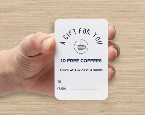 10 Coffees - In Store Gift Card